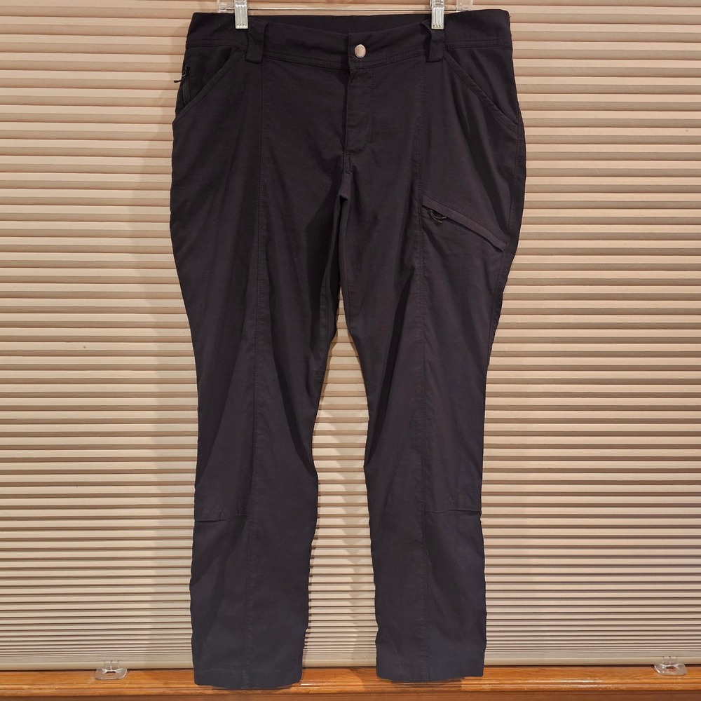 Duluth Trading Co Flexpedition Slim Leg Pants Black 14x31 3237-23 Hiking Outdoor